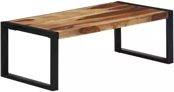 vidaXL Couchtisch Massivholz Akazie 110x60x40cm (247452)