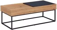 Inter Link Couchtisch "Filora, Sofatisch mit Stauraum, modernes Metallgestell