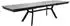 Jockenhöfer Tyson Esstisch ausziehbar 200-320x100cm, schwarz, betonoptik (12506955-0)