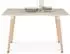Idimex Shannon Esstisch 120x70cm, cremeweiß, MDF lackiert (12159)