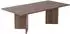 Hanah Home Rechteckiger Couchtisch Walnuss, melaminbeschichtete Spanplatte 18mm (909NRD1117)