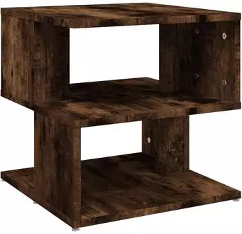 vidaXL Beistelltisch Rauchereiche 40x40x40cm Holzwerkstoff (815810)