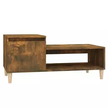 vidaXL Couchtisch R&auml;uchereiche 100x50x45cm, Holzwerkstoff (821129)