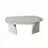 Hanah Home Rock Couchtisch Travertin-Optik, Spanplatte (552NOS2572)