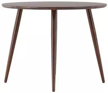 Venture Home Sanford Esstisch rund, braun, &Oslash;100cm
