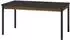 Beautysofa Piano Esstisch ausziehbar 160-240cm, schwarz/Nussbaum