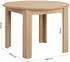 Homestyle4u Esstisch rund Ø106cm Holz Eiche (2789)