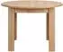 Homestyle4u Esstisch rund Ø106cm Holz Eiche (2789)
