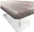 Vladon Mono Couchtisch mit Ablageboden, weiß matt/weiß Hochglanz, 120x40x70cm (50005698)