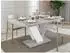 Mirjan24 Dubai Esstisch ausziehbar, Beton Optik, rechteckig (120x76x80cm)