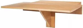 Spetebo Holz Klapptisch zur Wandmontage 60x40cm (186147)