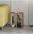 Livetastic Komoti Beistelltisch mit Regal, Holzwerkstoff, Sonoma Eiche, 50x29,5x45cm (000074009903)