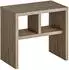 Livetastic Komoti Beistelltisch mit Regal, Holzwerkstoff, Sonoma Eiche, 50x29,5x45cm (000074009903)