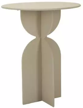 Mauro Ferretti Beistelltisch Dune Ø 45x58cm, Eisen, creme (1429030000)