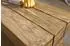 Finebuy Couchtisch Akazie Massivholz 120cm Block Design (SuVa2387_1)