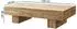 Finebuy Couchtisch Akazie Massivholz 120cm Block Design (SuVa2387_1)