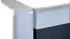 Vladon Pure Couchtisch schwarz matt/schwarz hochglanz, 104x40,5x58cm (50008968)