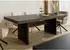 Massivmoebel24 BEAMS Esstisch Eiche 213x100x76cm dunkelbraun lackiert (48-110-716-0080)