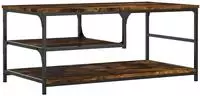 vidaXL Couchtisch R&auml;uchereiche 90x49x40 cm Holzwerkstoff