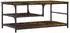 vidaXL Couchtisch Räuchereiche 90x49x40cm Holzwerkstoff
