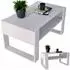 CraftPAK Couchtisch rechteckig, Holzwerkstoff, weiß, 92x45x53,6cm