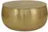 WOMO-DESIGN Durban Couchtisch rund, Aluminium, gold, Hammerschlag-Optik (490000194)