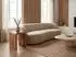 Finebuy Beistelltisch C-Form Akazie Massivholz 45cm (FB117916)