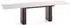 WFL GROUP Riven Esstisch ausziehbar, rechteckig, Kaschmir, 200–300x90cm (800001751767)