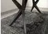 Massivmoebel24 FREEFORM 4 Baumkantentisch Akazie 160x90x76cm, natur lackiert, Beine anthrazit matt (09-106-821-5022)