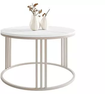 Lookway Lori MAT runder Couchtisch Levanto Marmor, kaschmirfarben (800001753538)