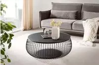 SalesFever Couchtisch "Coffeetable Wohnzimmertisch im minimalistischen Stil" 10 mm