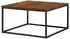 Massivmoebel24 Lounge Collection Couchtisch Wildeiche 80x80x43cm natur geölt (09-200-960-0008)
