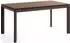 WFL GROUP Elan Esstisch ausziehbar, Walnuss braun, 180–270x90cm (800001752579)