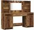 vidaXL Dressing table with LED + 3 drawers 3334288
