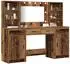 vidaXL Dressing table with LED + 3 drawers 3334288