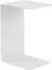 CLP Selby Beistelltisch C-Form, Stahl pulverbeschichtet 5mm
