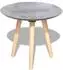 vidaXL Beistelltisch/Couchtisch-Set 2-tlg. 55cm & 44cm betongrau (243010)