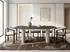 WFL GROUP Riven Esstisch rechteckig ausziehbar, Beton Dunkelgrau, Metallgestell (800001651904)