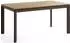 WFL GROUP Elan Esstisch ausziehbar, Eiche hell braun, 160–250x90cm (800001752565)