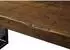 Massivmoebel24 Railway Esstisch Mango 200x100x76cm braun lackiert (09-110-772-3007)
