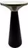 Wohnling Beistelltisch rund Marmor & Aluminium, schwarz, Ø28cm (WL7.492)