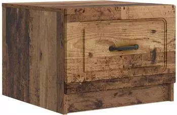 vidaXL Couchtisch mit Schubladen, Altholz, 49x50x37cm (895893)