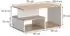 VICCO Hasso Couchtisch Goldkraft Eiche/weiß, 90x49,4cm (55600)