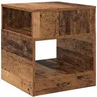vidaXL Beistelltisch Altholz 40,5 x 40 x 45 cm Holzwerkstoff