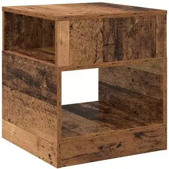 vidaXL Beistelltisch Altholz 40,5x40x45cm (Holzwerkstoff)