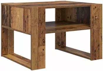 vidaXL Couchtisch Altholz 66x53x45cm Holzwerkstoff (8000106)