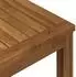 vidaXL Couchtisch 100x100,5x45cm Massivholz Akazie (901242)