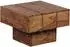 KADIMA DESIGN Saar Beistelltisch Sheesham Massivholz, 44x44x30cm