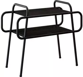vidaXL Couchtisch schwarze Eiche 60x30x51cm Holzwerkstoff (8007756)