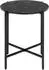 Actona Lamoine Beistelltisch rund, Metall/MDF, schwarz, Ø40cm (Lamoine)